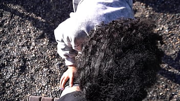 Fucking a stranger on a lake