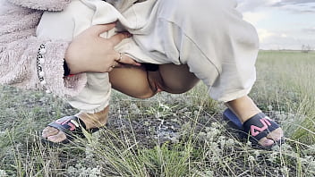 Public pissing compilation in nature traveling pov free