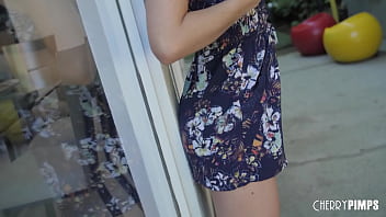 Petite exotic girl loves feeling a hard cock in her grasp as she runs her tongue up his shaft for a hardcore cumshot