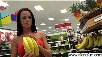 Solo horny sexy girl use all kind of things in holes movie 26