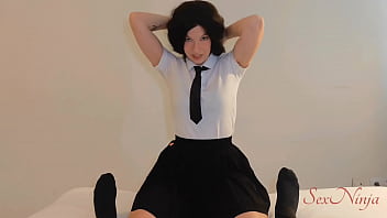 Horny teen gf gets carried away with bf after school