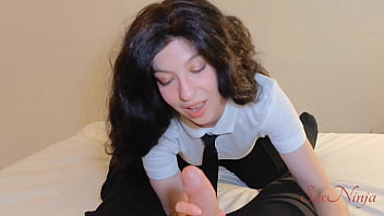 Horny teen gf gets carried away with bf after school