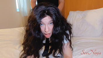 Horny teen gf gets carried away with bf after school