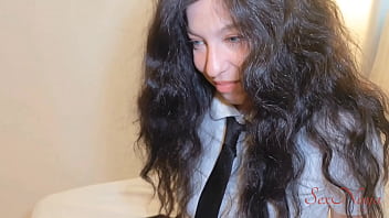 Horny teen gf gets carried away with bf after school