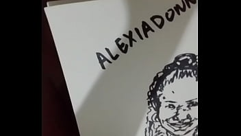 Undressing woman in drawing 4