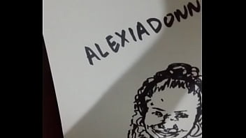 Undressing woman in drawing 4