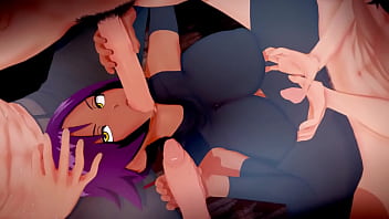 Yoruichi is so horny