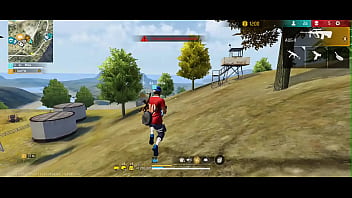 Dei hooyah usando minha bengala