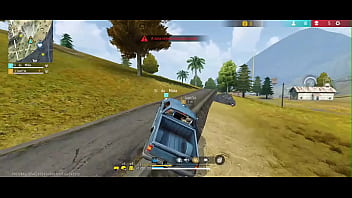 Dei hooyah usando minha bengala