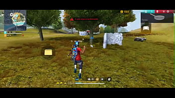 Dei hooyah usando minha bengala