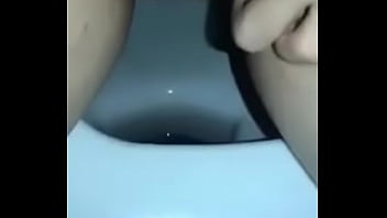 Pussybplas in the bathroom