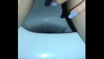 Pussybplas in the bathroom