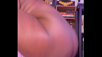 Horny Ebony Squirting On 12 Inch Bbc Dildo thumbnail