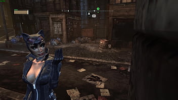 Catwoman cleavage arkham city sexy angles Catwoman cleavage arkham city sexy angles