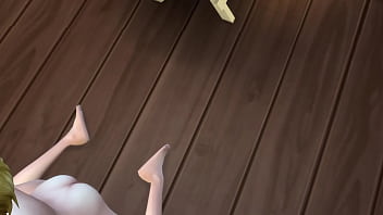 Fuck with girlfriend ends in the bathroom