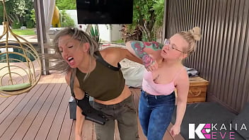 Bounty hunter v feisty fugitive beatdown blackmail humiliation