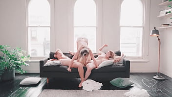 How lucky charlie forde & felina fox team up & fuck laney