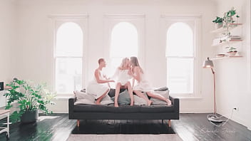 How Lucky Charlie Forde & Felina Fox Team Up & Fuck Laney thumbnail