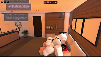 Mi fan me folla durante 5 minutos y llena mi coño con su rica lechita