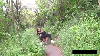 Weeing in the woods