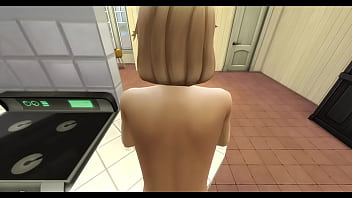 Fuck jennifer lawrence on the kitchen counter