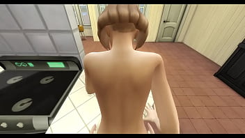 Fuck jennifer lawrence on the kitchen counter