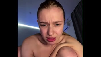 Homemade masturbating and sloppy deepthroat