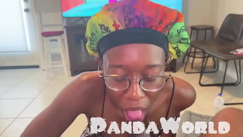 Ghetto bonnet ebony whore worships my bbc