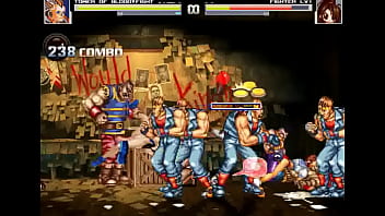 Hot babe gets fucked by many dudes