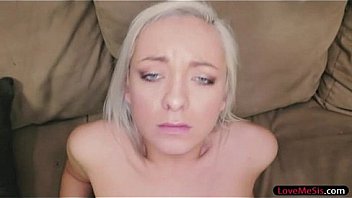 Perky tits blondie teen babe cleo vixen drilled by stepbro