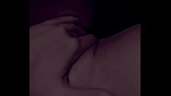 Tocandose con mi vergon