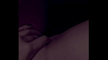 Tocandose con mi vergon