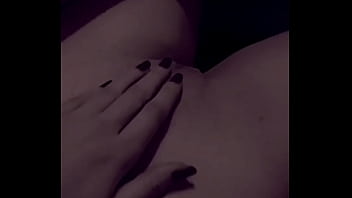 Tocandose con mi vergon