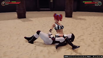 Polly vs luna nf3d female mma battle