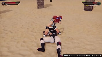 Polly vs luna nf3d female mma battle