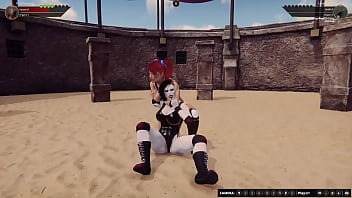 Polly vs luna nf3d female mma battle