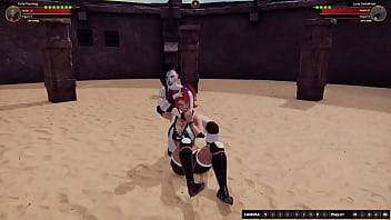 Polly vs luna nf3d female mma battle