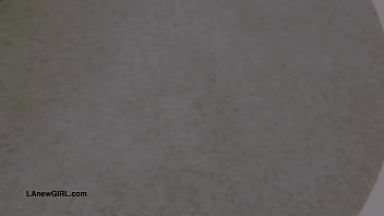 Glowing blonde model naked close up