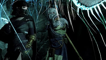 Cave companions take a break skyrim