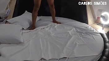 Well endowed black man eating the cuckold's wife part 02