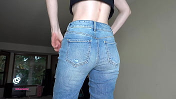 Showing off in denim