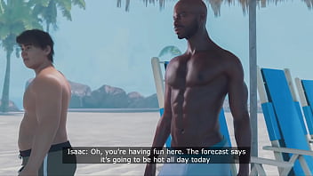 3d cheating on the beach animated wife gets fucked in all holes by boss and cums in pussy