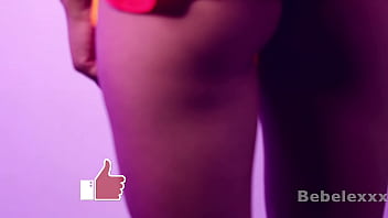 She gets so horny dancing in red