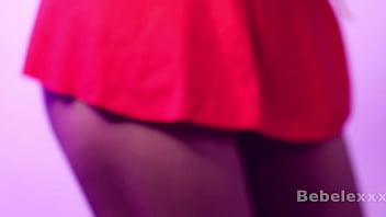 She gets so horny dancing in red She gets so horny dancing in red