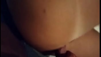 Friend fuck my pussy and cum in site