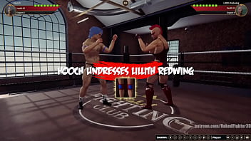 Hooch vs lillith nf3d mixed kinky combat femdom