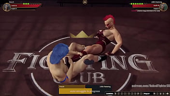 Hooch vs lillith nf3d mixed kinky combat femdom