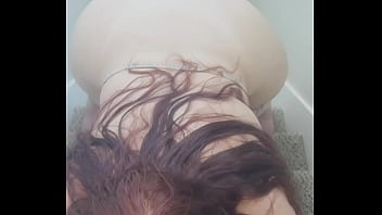 Lucky gurl nikki cakes sucking dick and eating ass on the stairs