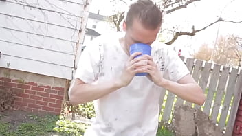 Homeless man looking for love on a saturday night