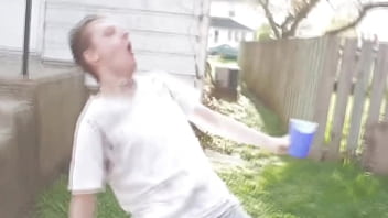 Homeless man looking for love on a saturday night